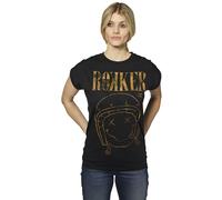 Rokker Kurt Damen T-Shirt, schwarz, Größe M