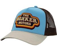 Rokker Schirmmütze 70's Trucker Snapback Cap Mütze Kappe Truckercap, Blau