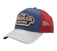 Rokker Schirmmütze 70's Trucker Snapback Cap Mütze Kappe Truckercap, Dunkel Blau