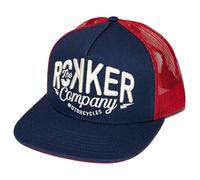 Rokker Snapback Trucker Kappe, rot/blau, Einheitsgröße
