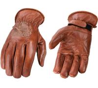 ROKKER Tattoo Skull Handschuhe (Beige)