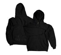 ROKKER Zip Hoodie, schwarz Größe: L
