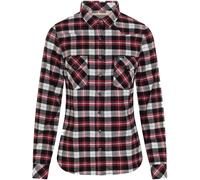 Rokkker Cleveland Damen Hemd, schwarz-weiss-rot, Größe XL