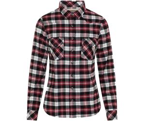 Rokkker Cleveland Damen Hemd, schwarz-weiss-rot, Größe XL