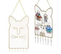 Rolin Roly Wand Schmuckhalter Ohrsteckerhalter Hängender Schmuck Organizer Halsketten Ohrring Organisator Aufbewahrungs für Halsketten Armbänder Kristall Anhänger Schlüssel