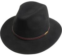 rollbarer Hut in 3 Farben, Kopfgroesse: 60, Schwarz