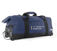 Rollentasche Reisetasche Faltbare 59 cm 50 li 1,1 kg Blau Navy Nat Geo Bowatex