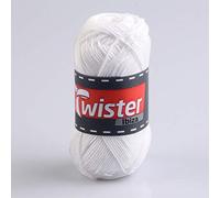 ROLLER Strickgarn Twister Ibiza - weiß - 50g