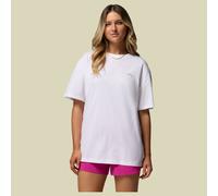 Rolling Bend Graphic Oversized Tee Women S weiß - white, floral groove