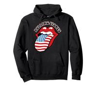Rolling Stones Offizielle Vintage US-Zunge Pullover Hoodie