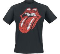 Rolling Stones The Classic Tongue - Heavyweight Männer T-Shirt schwarz