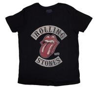 Rolling Stones The Tour 1978 Damen-T-Shirt aus Baumwolle, Schwarz , X-Small