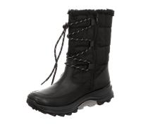 Gabor Damen Combat Boots, Frauen Stiefeletten,schnürstiefel,Winterstiefel,Winterschuhe,warm,gefüttert,Stiefel,schwarz (Webl.),37.5 EU / 4.5 UK