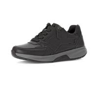 Gabor Damen Low-Top Sneaker, Frauen Halbschuhe,straßenschuhe,Strassenschuhe,Freizeitschuhe,Turnschuhe,Laufschuhe,Business,schwarz,42 EU / 8 UK