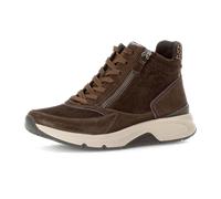 rollingsoft by Gabor 76887-43 Rollingsoft Choco/Melanza (Dunkelbraun) - ungefütterte Stiefelette - Damenschuhe Modische Stiefelette / Boots, Braun, leder (samt/drill/metallic) für Damen, braun, Größe 