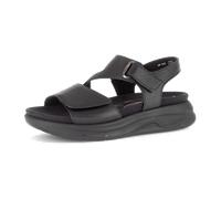 Gabor RollingSoft Sandale schwarz uni Glattleder 86.885.57 - Größe 42.5