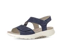 rollingsoft by Gabor Bequeme Sandalen für Damen, blau, Größe 42 EU / 8 UK