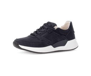 rollingsoft by Gabor Bequeme Schnürschuhe für Damen, blau, Größe 44 EU / 9,5 UK
