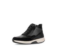 rollingsoft by Gabor Damen Schnürboots, schwarz, 38 ½ EU