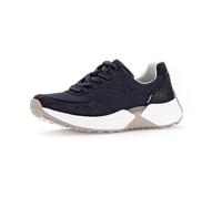 Gabor Damen Low-Top Sneaker, Frauen Halbschuhe,schnürschuhe,schnürer,straßenschuhe,Strassenschuhe,Sportschuhe,Dark-Blue,40.5 EU / 7 UK