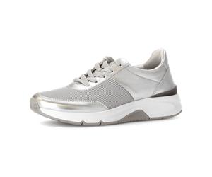 rollingsoft by Gabor Gabor RollingSoft Schuhe silber metallic 66.897.10 für Damen, silber, Größe 40 ½ EU / 7 UK