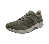 rollingsoft by Gabor Komfort Schnürhalbschuh extra weit für Damen, grün, Größe 41 EU / 7,5 UK