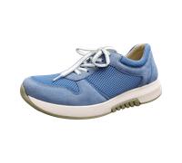 rollingsoft by Gabor Mesh/Samtchevr. für Damen, blau, Größe 39 EU / 6 UK
