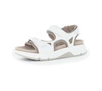 Gabor Damen Low-Top Sneaker Weiß/Leinen Größe 38,5 EU / 5,5 UK