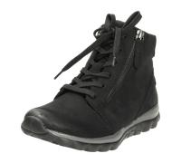 Gabor Damen Schnürstiefeletten, Frauen Stiefeletten,Kurzstiefel,uebergangsschuhe,uebergangsstiefel,schnürboots,schwarz (Mel.),38.5 EU / 5.5 UK