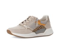 Gabor Damen Low-Top Sneaker, Frauen Halbschuhe,schnürschuhe,schnürer,straßenschuhe,Strassenschuhe,Sportschuhe,oasi/Puder/orange,41 EU / 7.5 UK