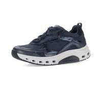Gabor Damen Sneaker Rollingsoft Respira – vegan, robust – Nightblue/Blue Gr. 40,5 EU / 7 UK