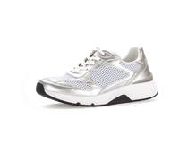 Gabor Damenschuhe Elegante Schnürer silber/weiss silber/weiss - Gr. - 4 UK