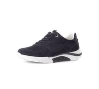 Sneaker GABOR "Sneaker low", Damen, Gr. 41, schwarz-weiß (blau), Schuhe Sneaker (11148942-41) blau