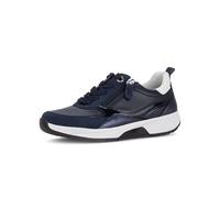 Gabor Sneaker Rollingsoft Damen Leder Blau/Weiß Größe 38 EU / 5 UK