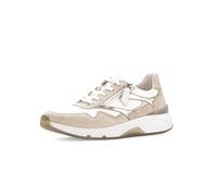 rollingsoft Damenschuhe Elegante Schnürer weiss/oak/puder weiss/puder - Gr. - 4.5 UK