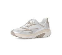 rollingsoft Damenschuhe Elegante Schnürer weiss/silber/puder weiss/silber/puder - Gr. - 8 UK