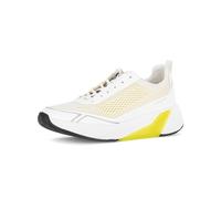 Gabor Schuhe RollingSoft 86.912.61 Mesh Weiß/Gelb Damen Größe 42,5
