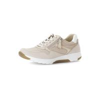 rollingsoft - Sneaker low Materialmix Leder/Lederimitat beige beige - Gr. - 5