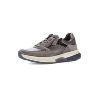 rollingsoft - Sneaker low Materialmix Leder/Lederimitat braun braun - Gr. - 6.5