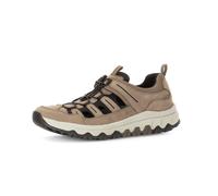 rollingsoft - Sneaker low Materialmix Leder/Textil beige beige, 41 EU | 7.5 UK