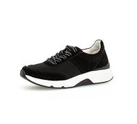 Gabor Damen Sneaker Sneaker Low Leder-/Textilkombination schwarz 51/2