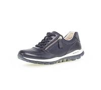 Rollingsoft Sneaker, Nubuk/Luxor Met., Nightblue, Schnür./Reißvers., Wechselfußb. 06.968.46 Gr. 39