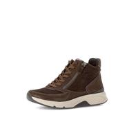 rollingsoft - sportliche Stiefeletten Materialmix Leder braun braun - Gr. - 6