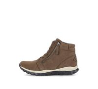 Schnürboots GABOR, Damen, Gr. 41, wärmend, braun, Nubukleder, unifarben, Schuhe Schnürboots, Herbstboots, Stiefelette mit weicher Schaftrandpolsterung, Topseller (19268460-41) braun