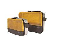 Rollink Koffer Organizer Set - 2-Packing Cubes, Premium-Mesh, Unisex, Shirt Compartment + Underwear Bag, Ultra praktisch für organisiertes Kofferpacken