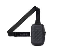 Rollink Mini Slingbag GO - Compact Travel Crossbody Bag for Essentials (Charcoal)