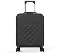 Rollink Vega 360 faltbarer 4-Rollen Kabinentrolley S 55 cm schwarz