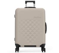 Rollink Vega 360 faltbarer 4-Rollen Trolley M 65 cm warm grey (360-26-120-380-100)