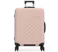Rollink Vega 360 faltbarer 4-Rollen Trolley M 65 cm rosa
