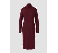Rollkragen-Feinstrickkleid im Slim Fit aus Viskosemix 32 rot 2175366.3902.32